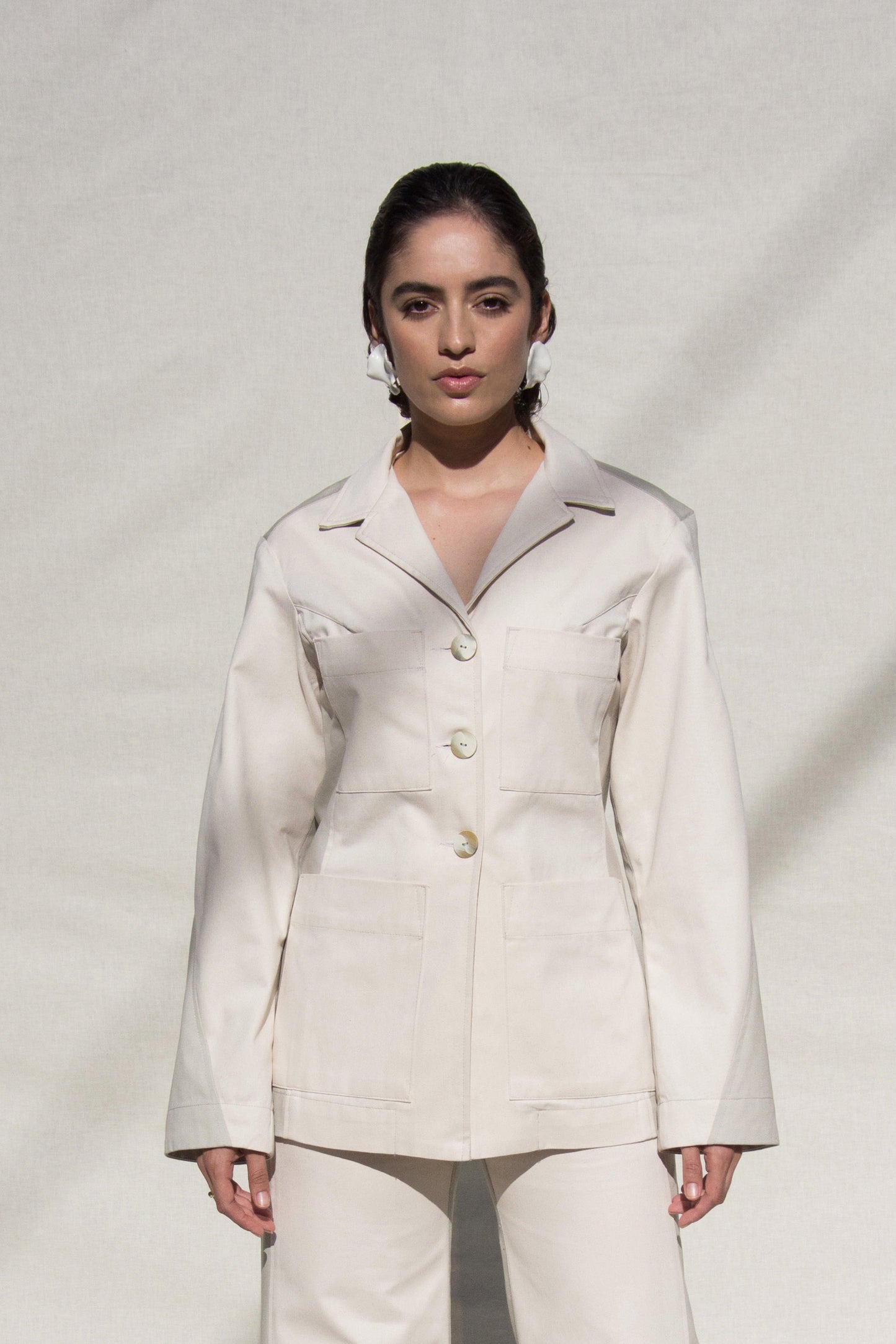 Curve Sleeve Jacket