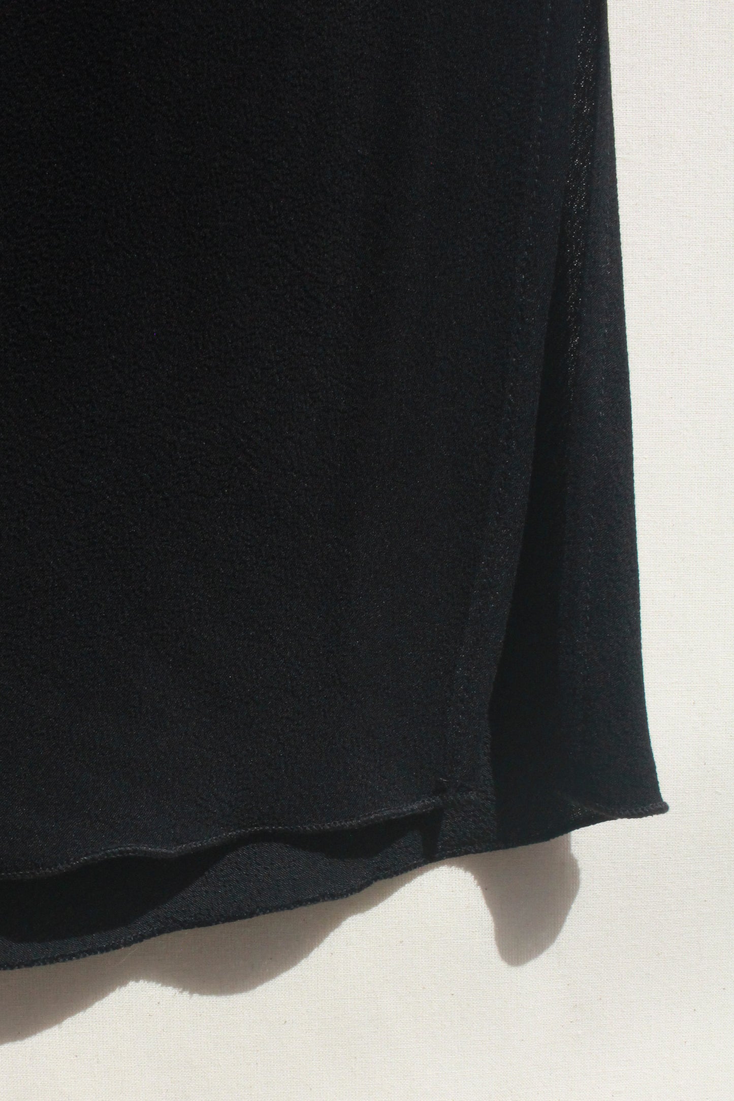Ripples Tank Dress - Black
