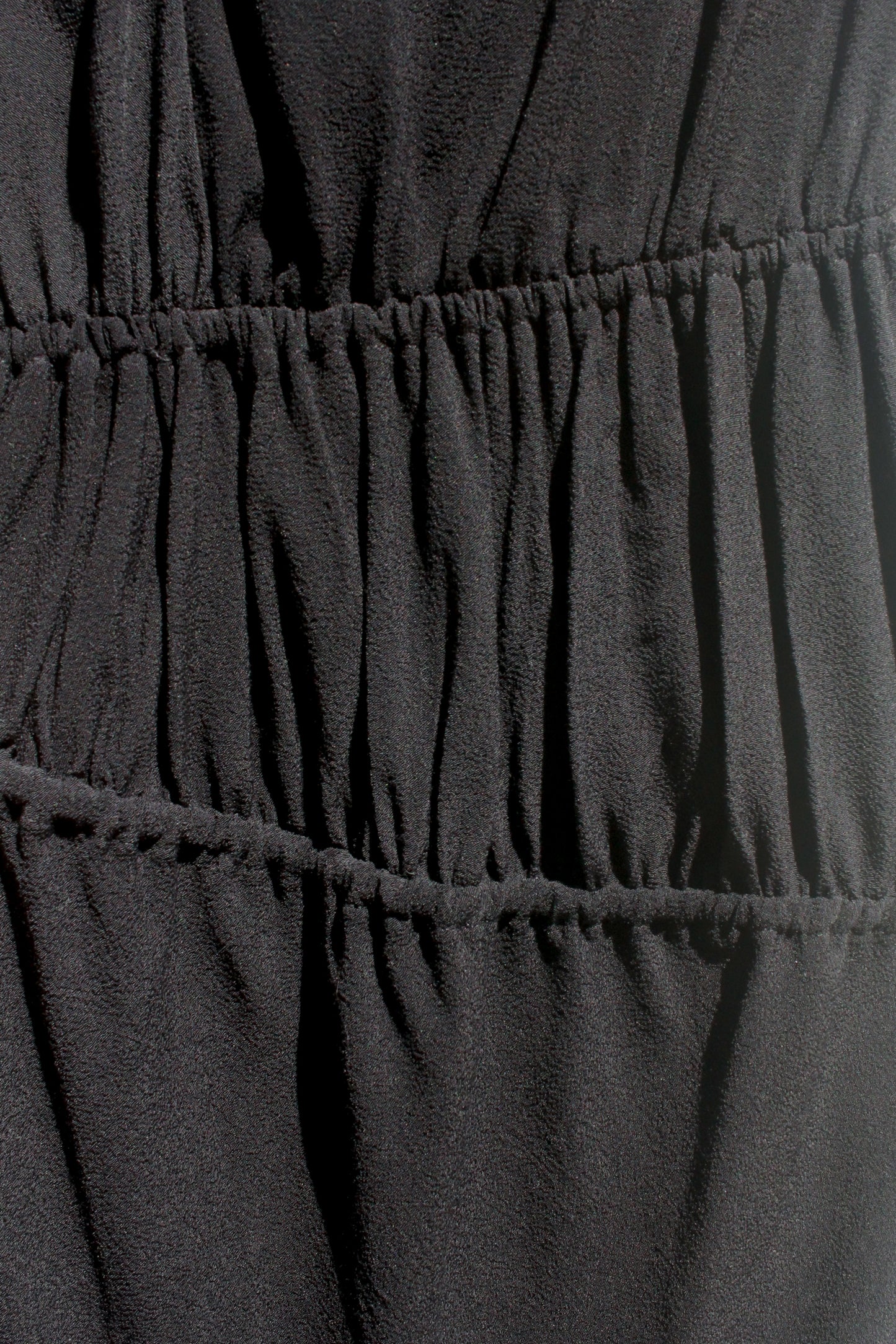 Ripples Tank Dress - Black