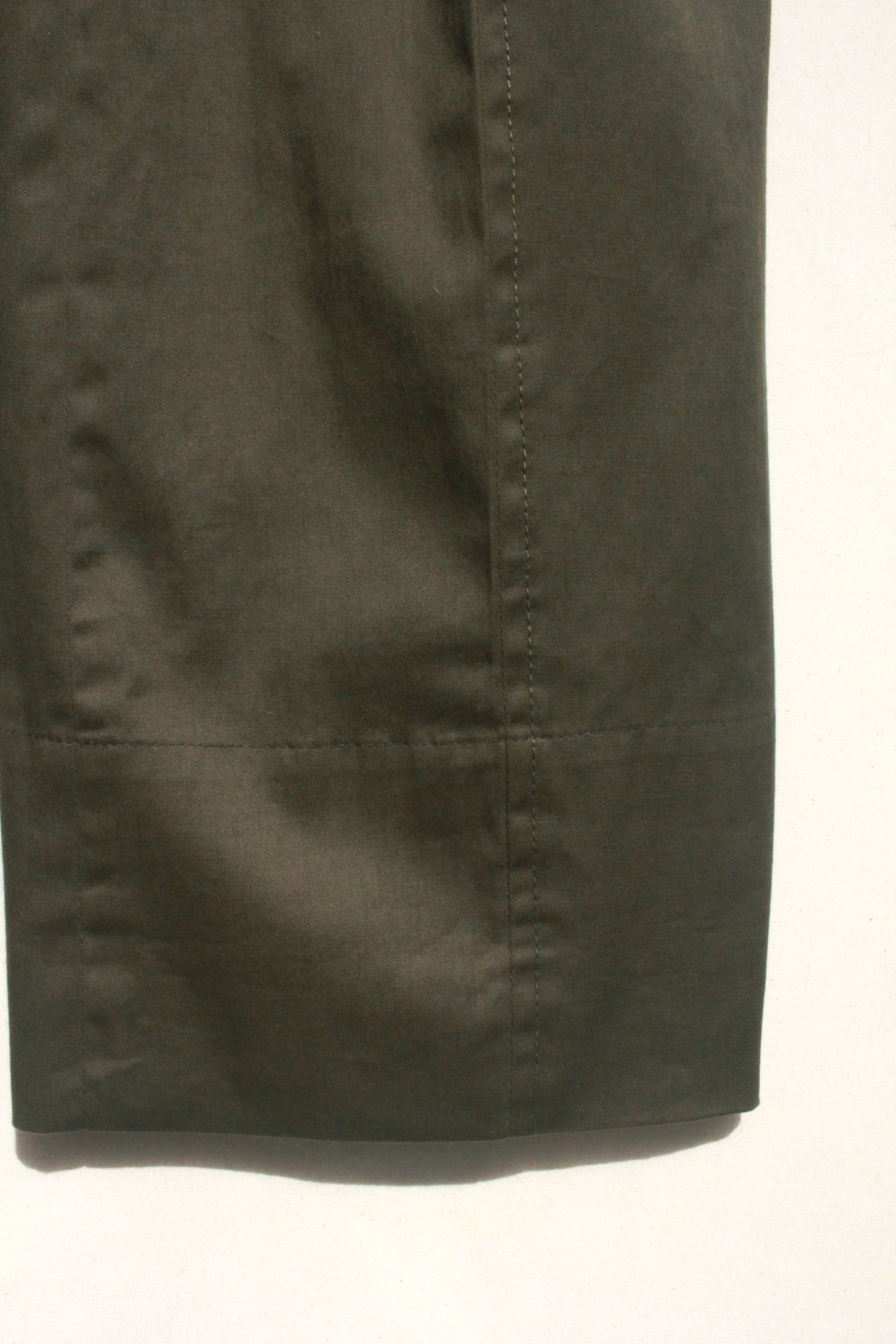 Scoop Pocket Pant - Army Green Sateen - PRE ORDER