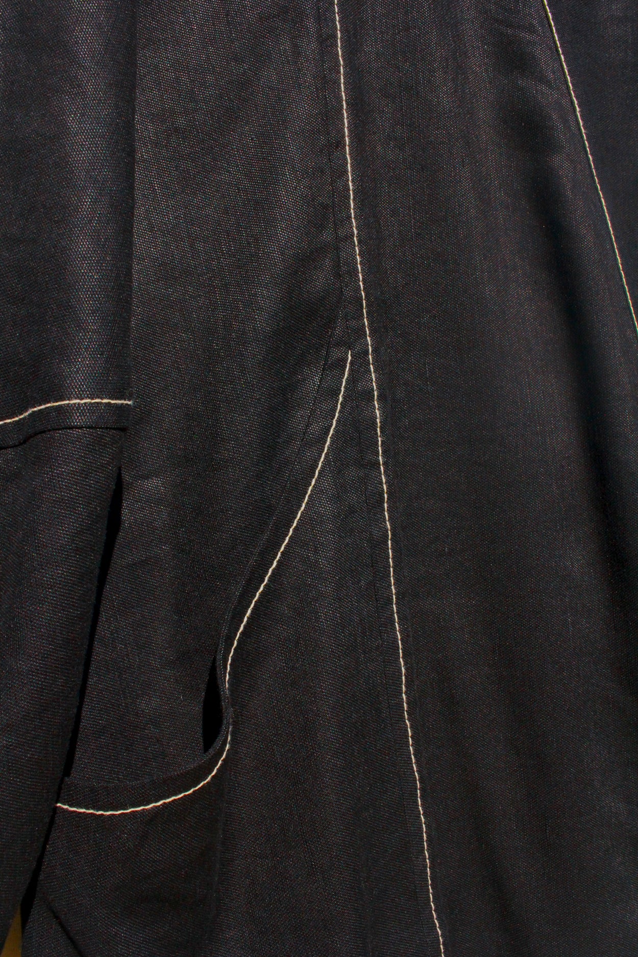Scoop Pocket Jacket - Black Slub Canvas - PRE ORDER