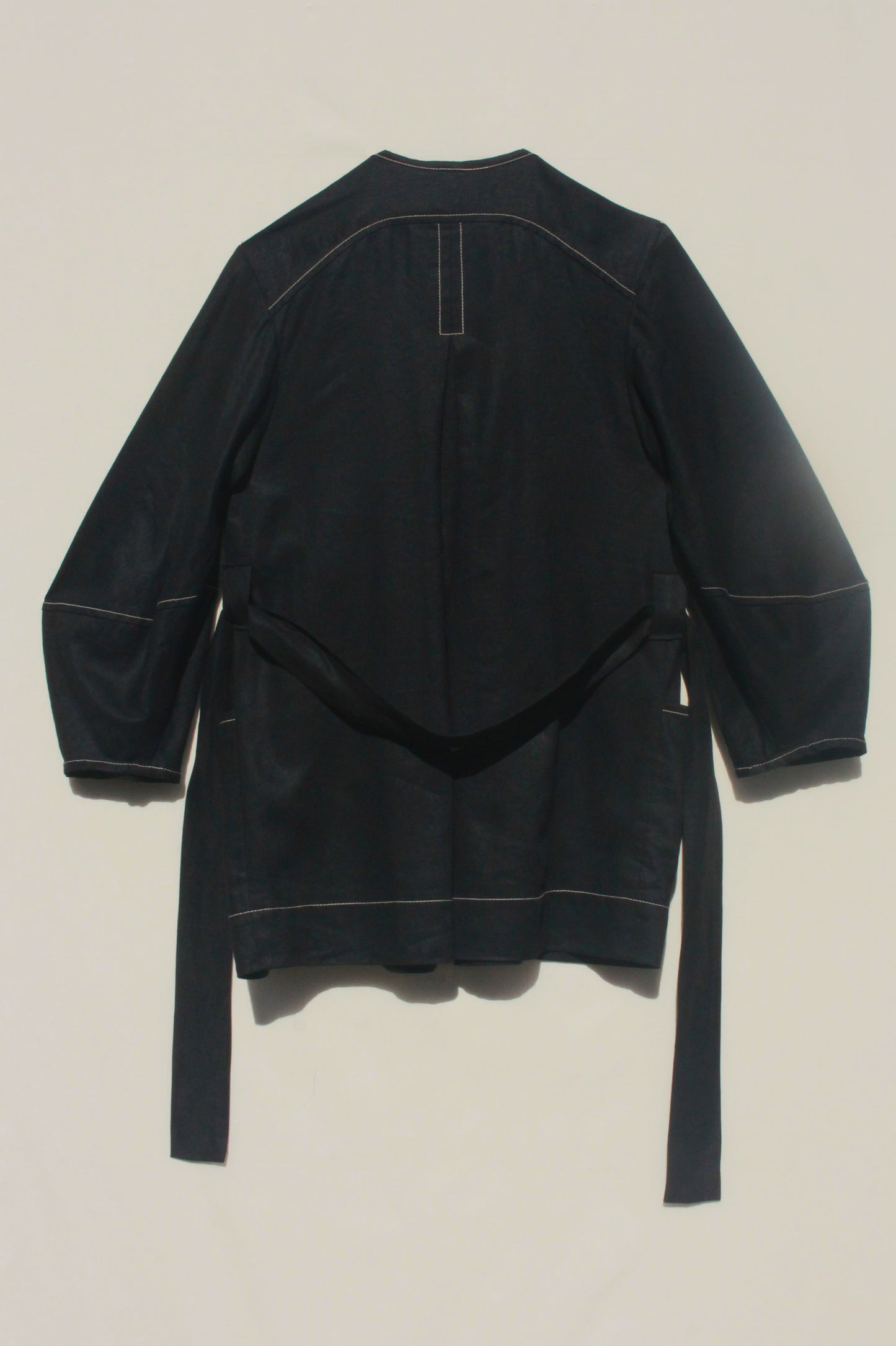 Scoop Pocket Jacket - Black Slub Canvas - PRE ORDER
