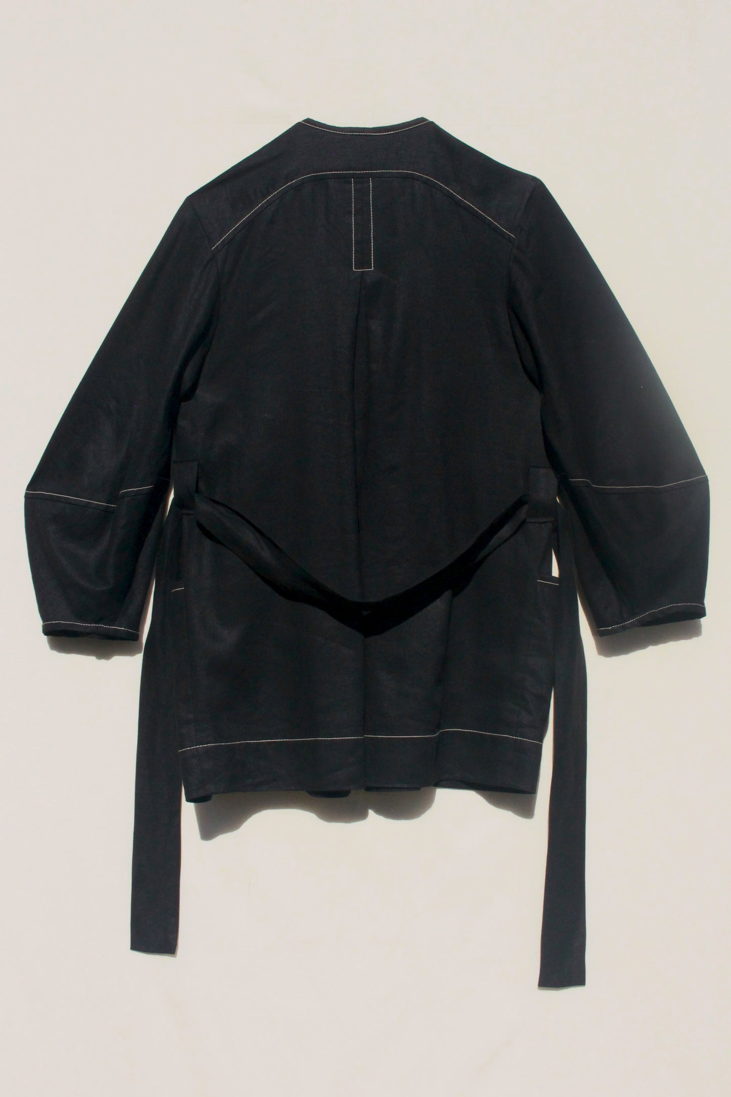 Scoop Pocket Jacket - Black Slub Canvas - PRE ORDER