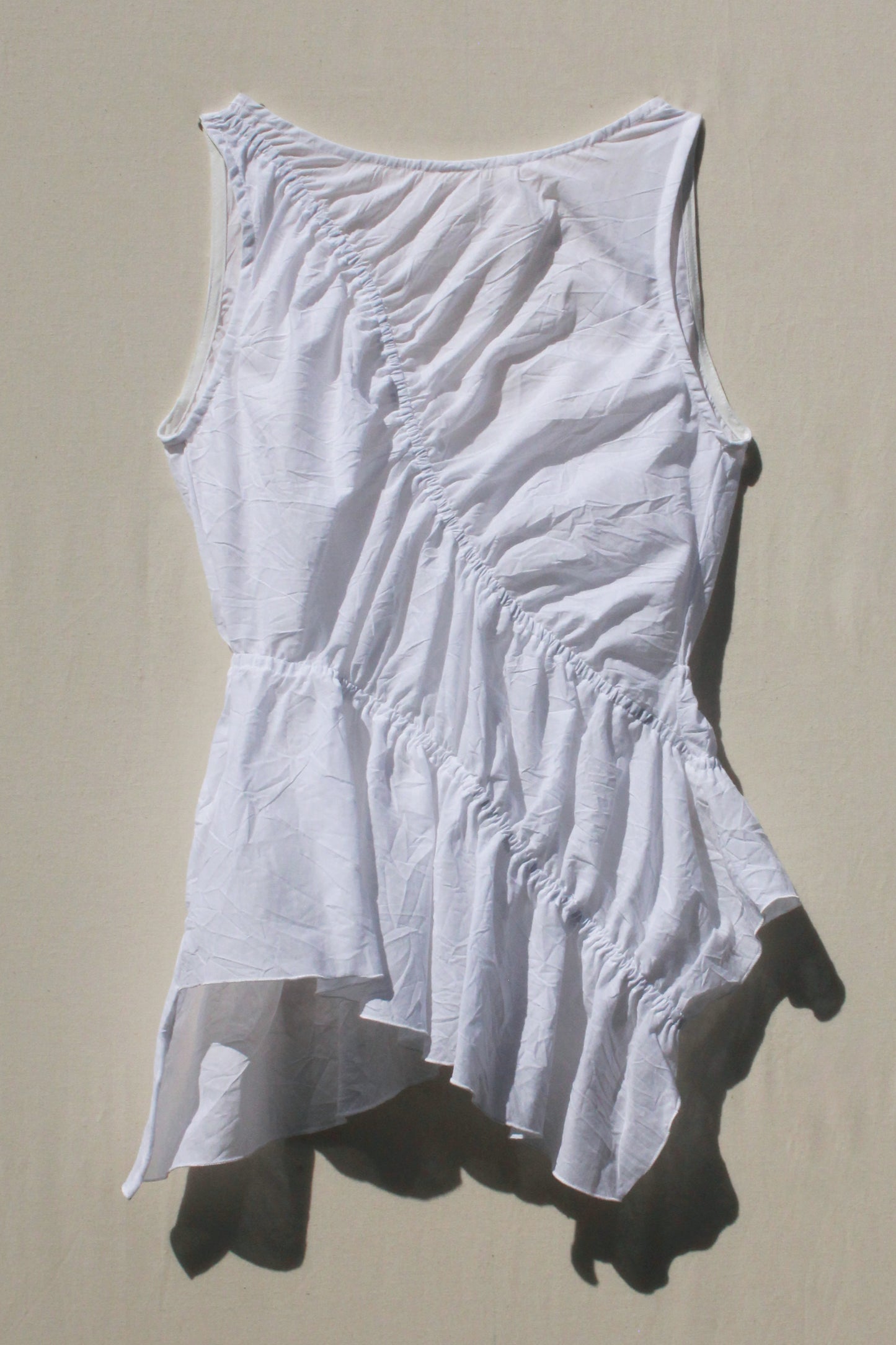 Ripples Tank - White Voile
