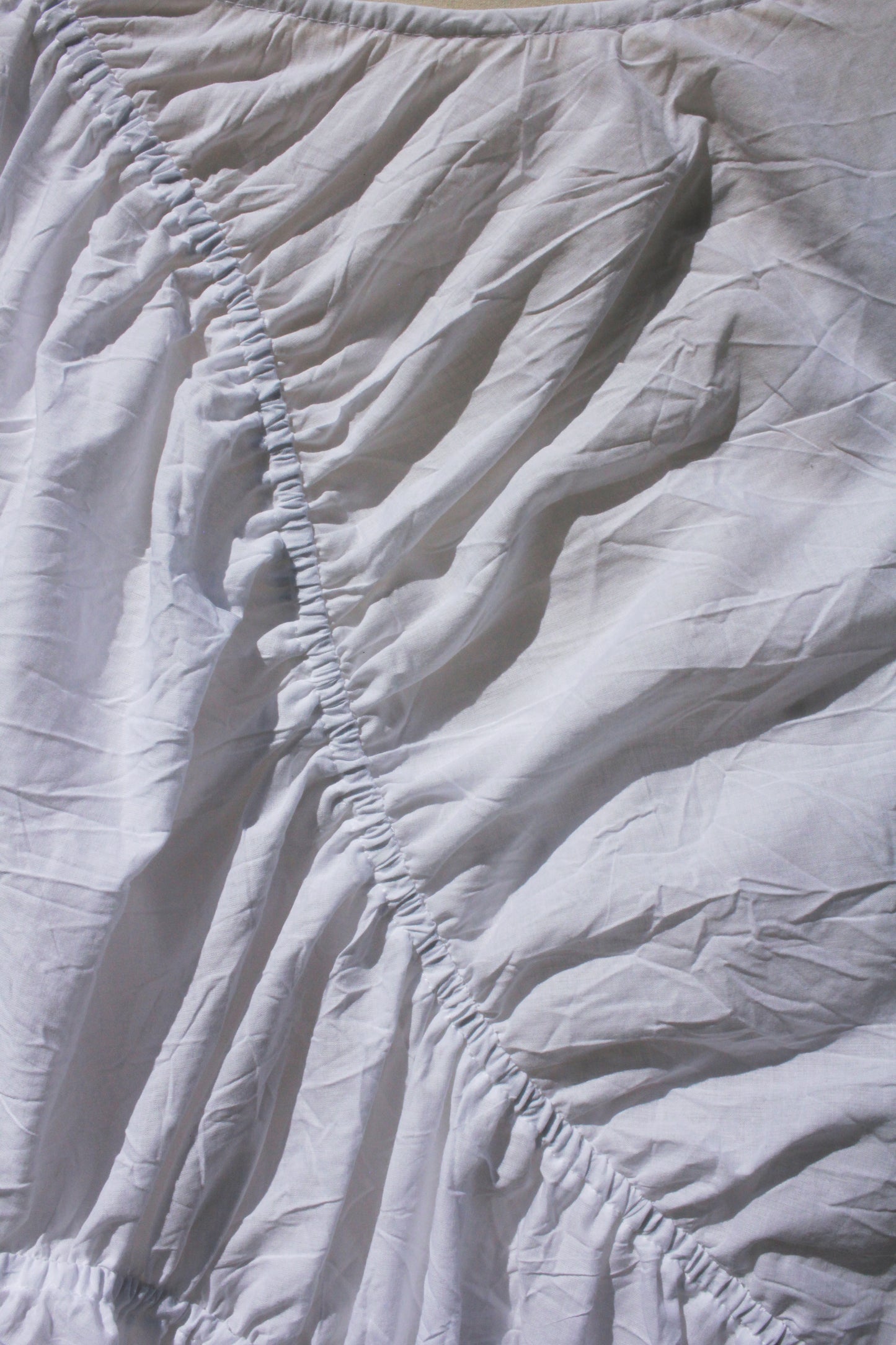 Ripples Tank - White Voile