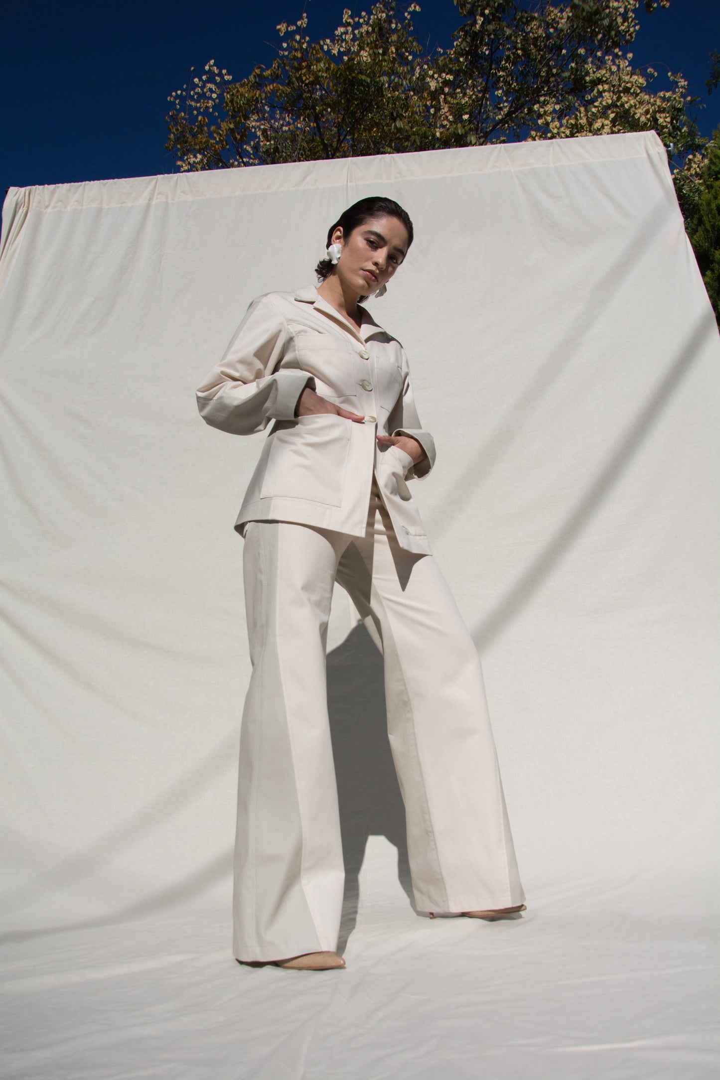 Curve Sleeve Jacket