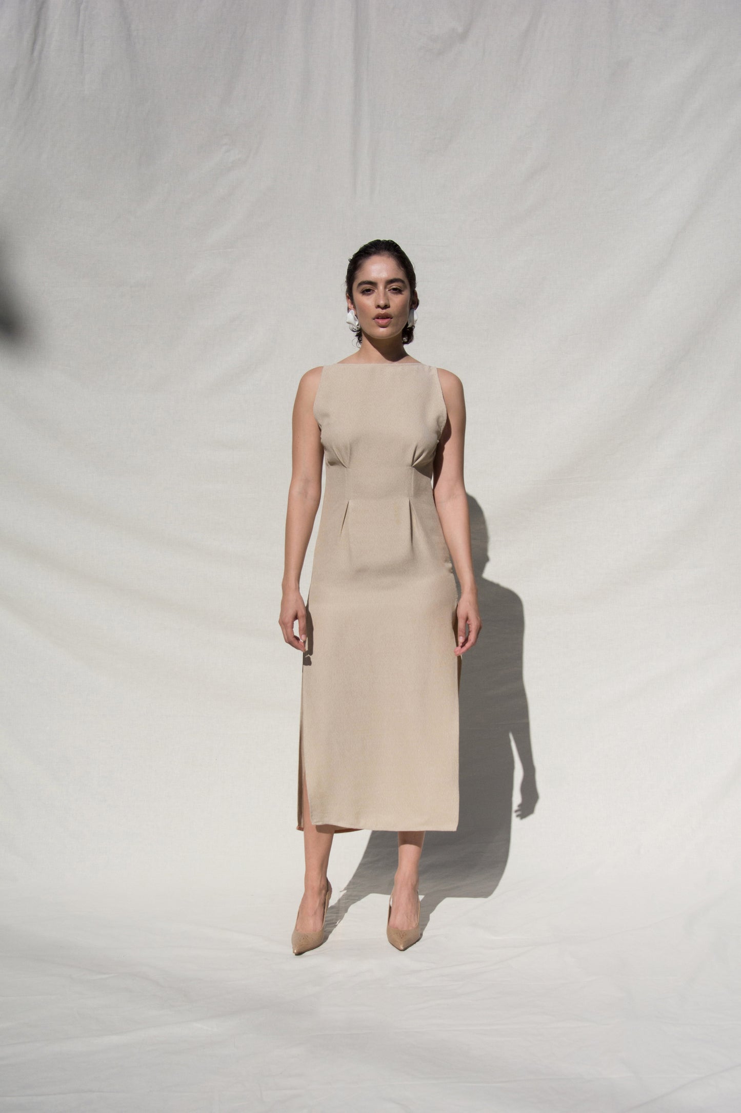 SIWULA Column Dress - Front