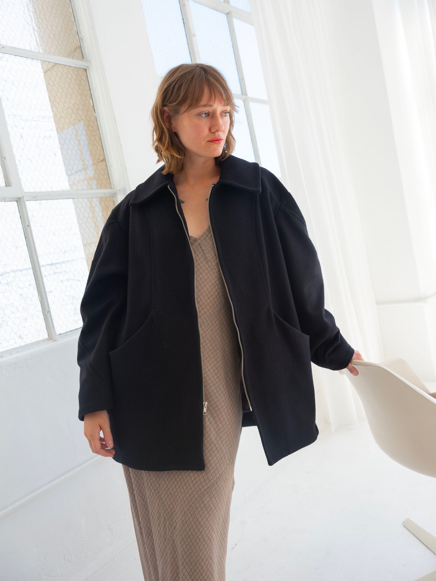 Cocoon Jacket - Wool - Made To Order