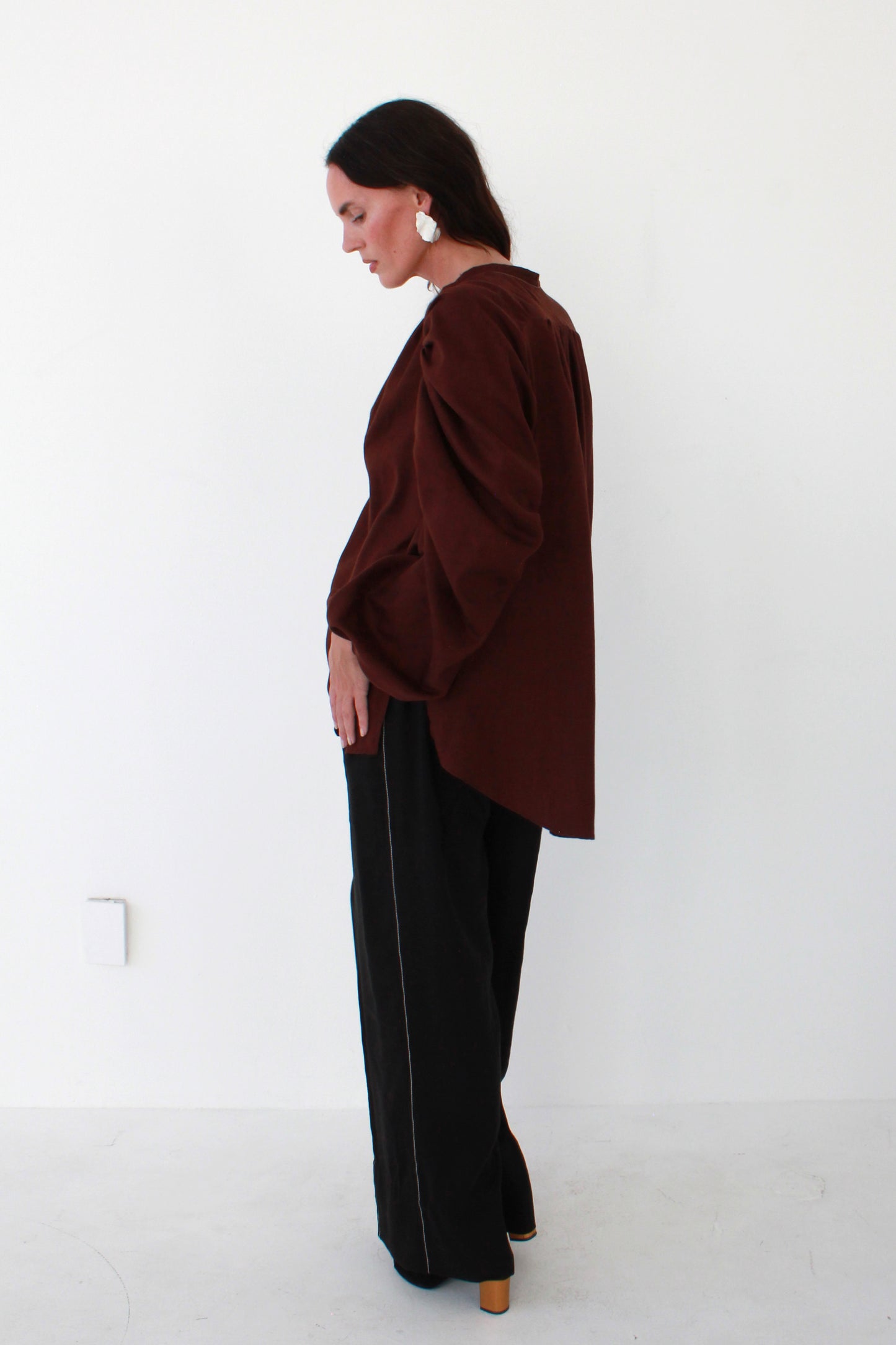 Shell Sleeve Button Up Shirt -  Softest Flannel