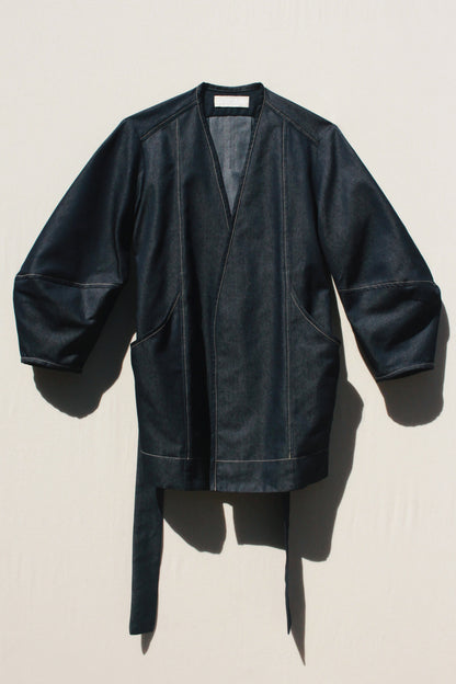 Scoop Pocket Jacket - Indigo Denim