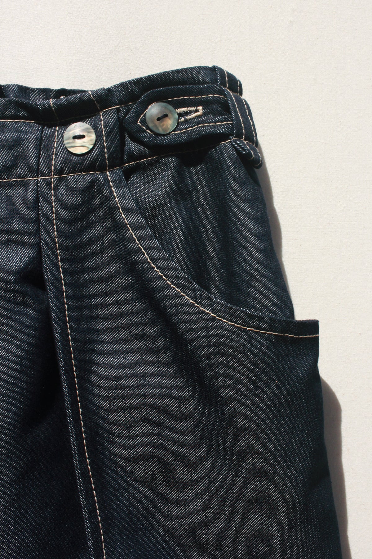 Scoop Pocket Pant - Indigo Denim